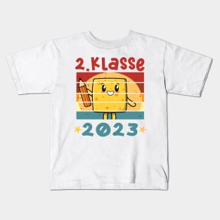 2. Klasse 2023 Kawaii Anime Schulbeginn T shirt Kids T-Shirt